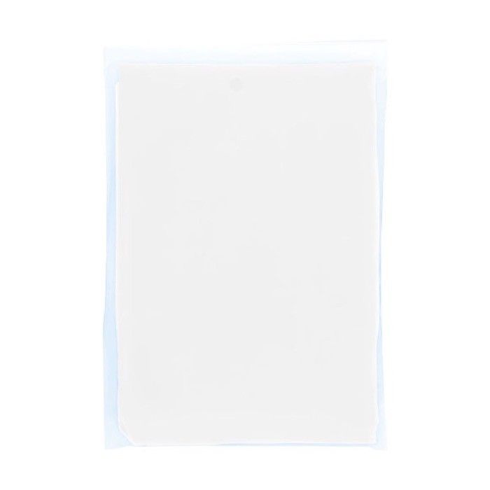 Poncho jetable en plastique recyclé à capuche taille unique