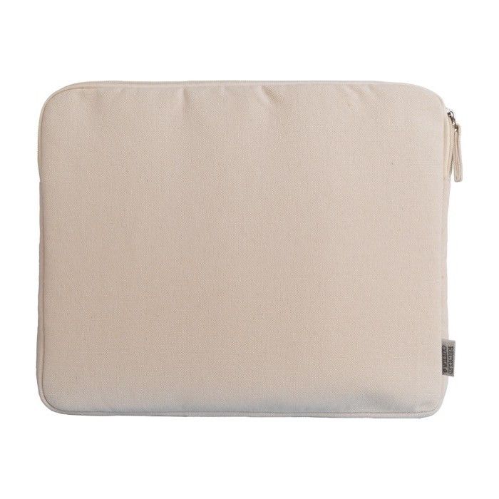 Housse pour PC 14'' en coton recyclé avec fermeture éclair
