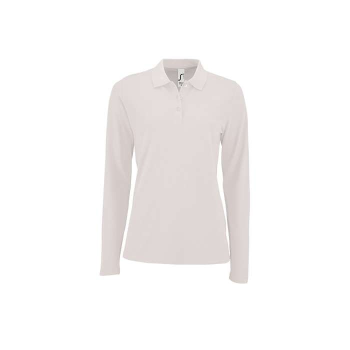 Polo manches longues femme 100% coton 180 g/m2 SOL'S Perfect