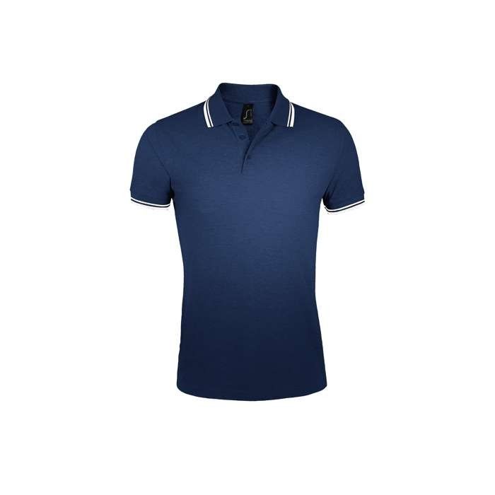 Polo bicolore en coton pour homme 200 g/m2 SOL'S Pasadena