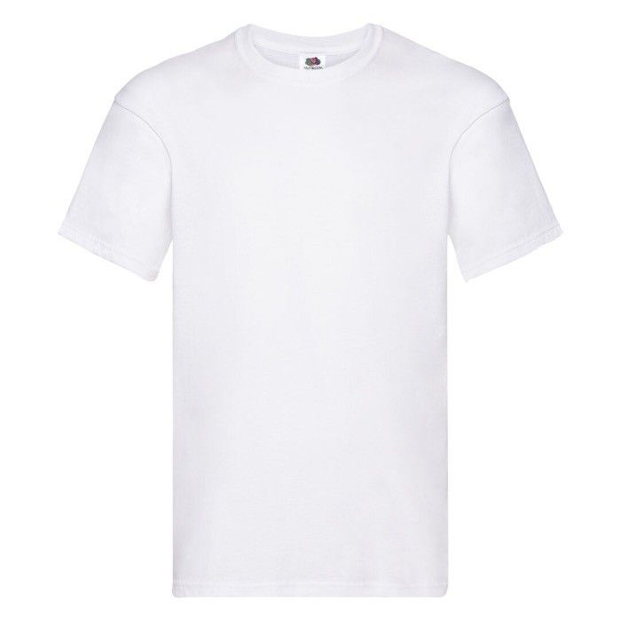 T-shirt blanc en 100% coton 140 g/m2 Fruit Of The Loom