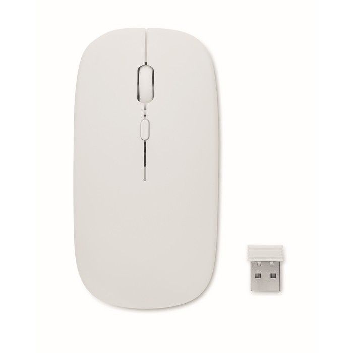 Souris sans fil en ABS avec batterie USB et câble inclus