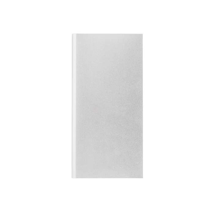 Batterie externe en alu avec panneau solaire et lampe torche