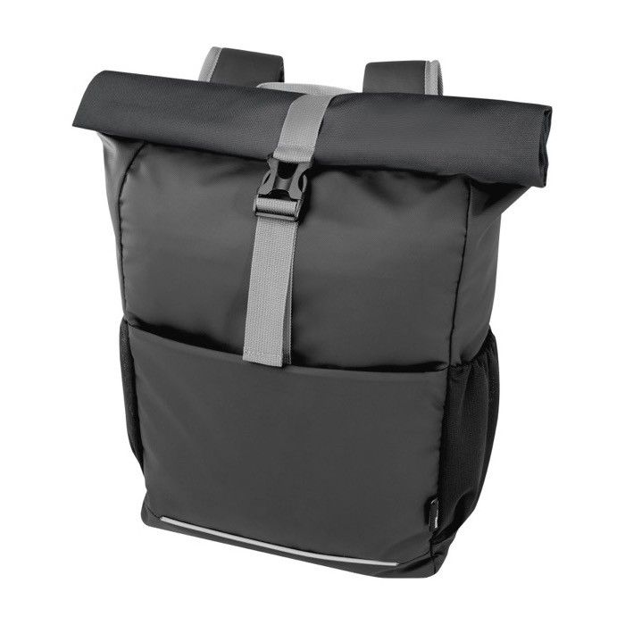 Sac à dos PC 15" roll-up en polyester recyclé imperméable