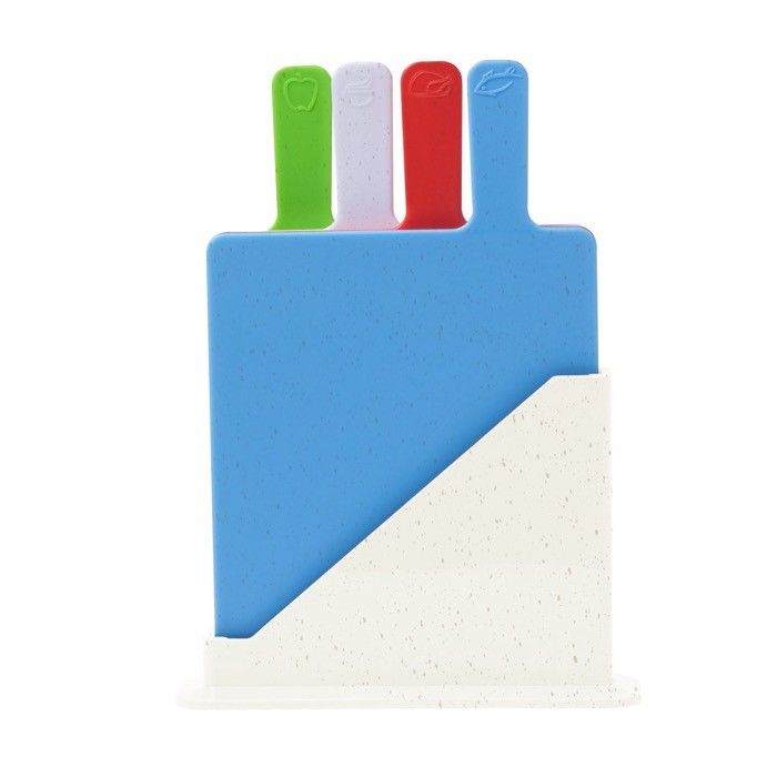 Set de 4 planches à découper pour divers types d'aliments