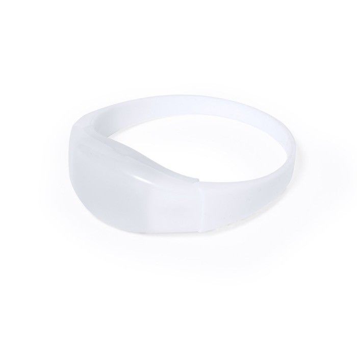 Bracelet en silicone avec LED réagissant à la musique