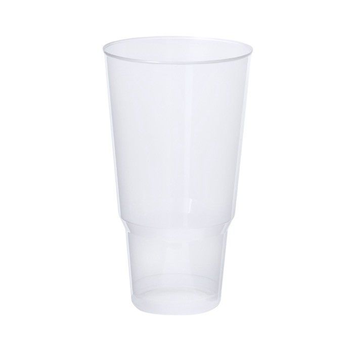 Gobelet réutilisable en plastique translucide 1,2L