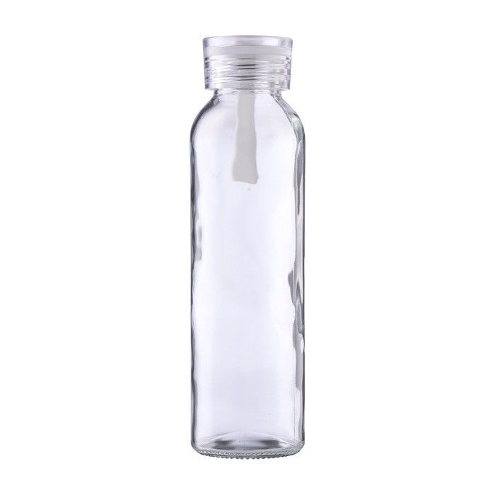 Gourde en verre avec bouchon et dragonne assortis 500ml