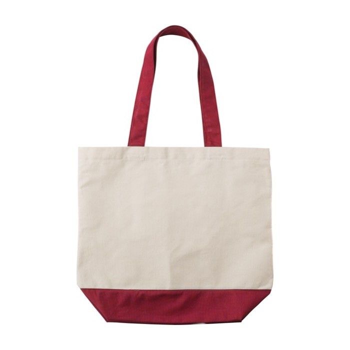 Sac en coton à couleur assortie et poche intérieure 280 g/m²