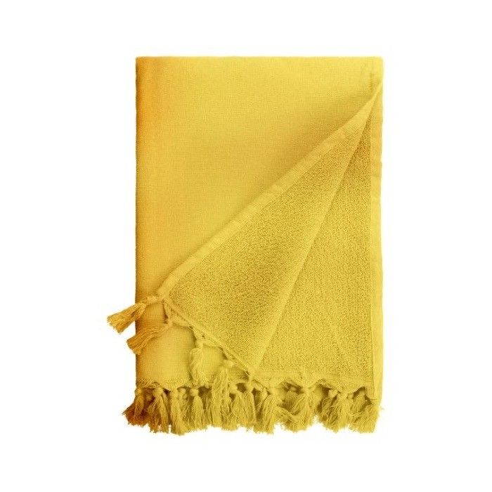 Serviette éponge en coton et polyester aux couleurs vives 320 g/m2