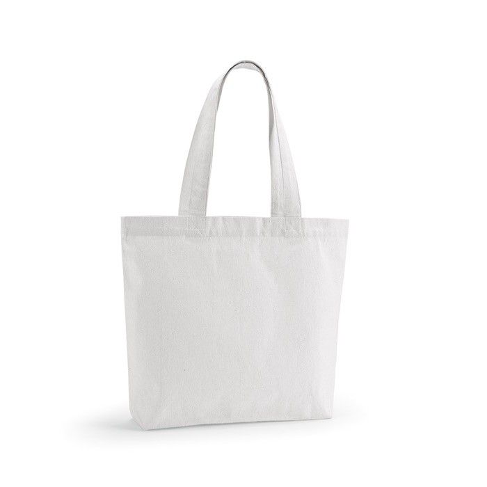 Sac de courses en coton et polyester recyclés 220 g/m²