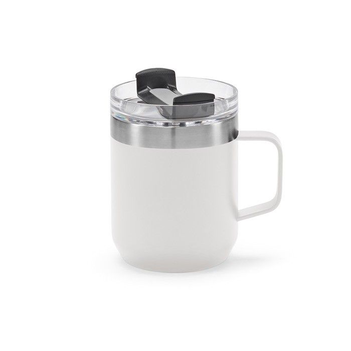 Mug en acier inoxydable recyclé à clapet rotatif 350 ml