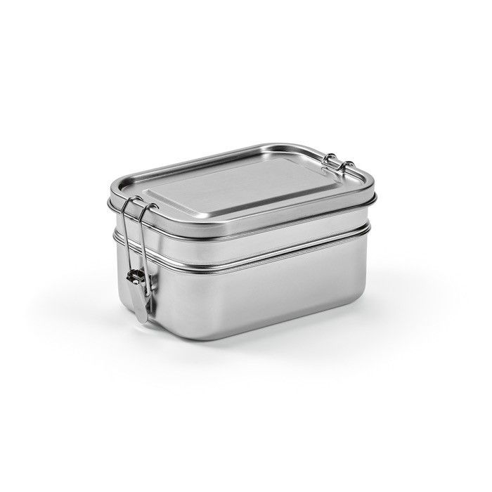 Lunch box en inox recyclé à boucles latérales 1,05 L