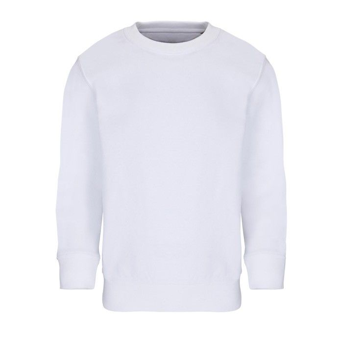 Sweat coton/polyester recyclé, enfants, SOL'S Columbia 280 g/m² avec zone d'impression