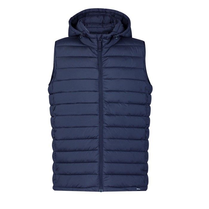 Gilet imperméable 100% RPET avec capuche réglable