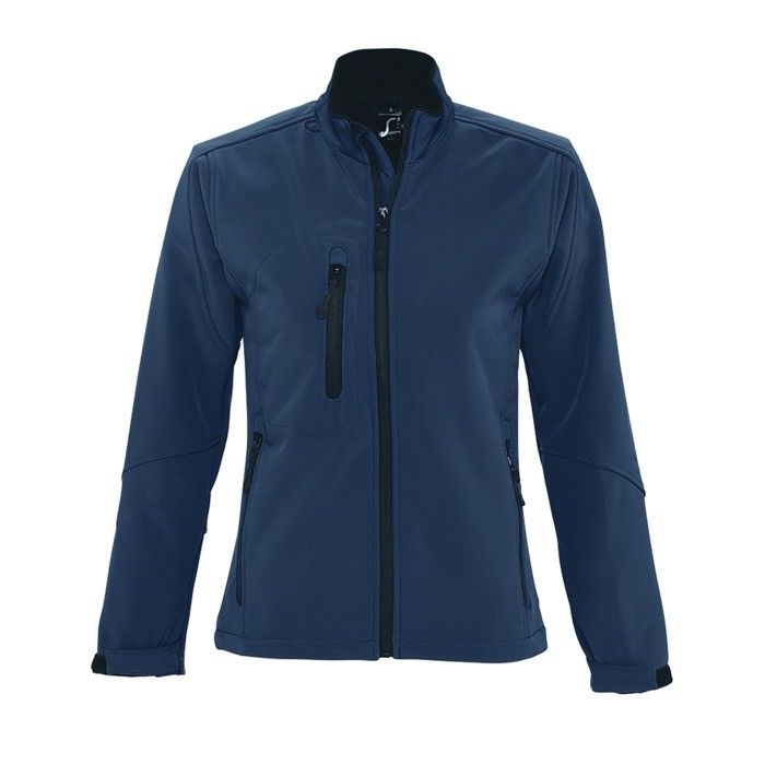 Veste personnalisée soft Shell pour femme avec zone d'impression