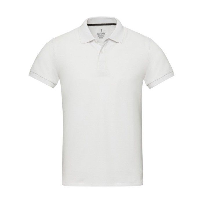Polo unisexe en coton et polyester recyclé 200 g/m² Elevate NXT