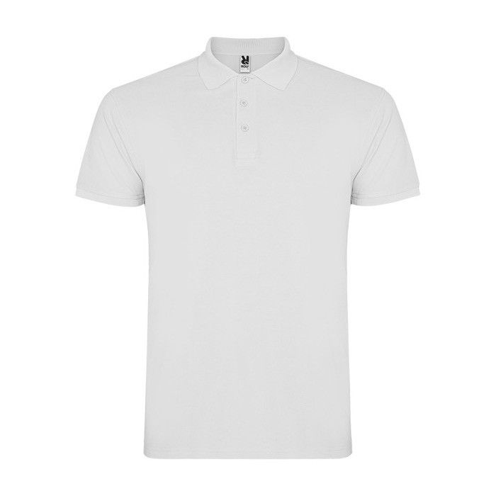 Polo homme en coton tricot piqué à manches courtes 200 g/m² Roly