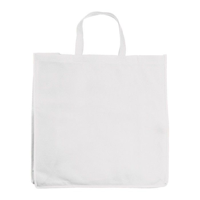 Grand sac non-tissé pour les courses en plusieurs couleurs 75 g/m² avec zone d'impression