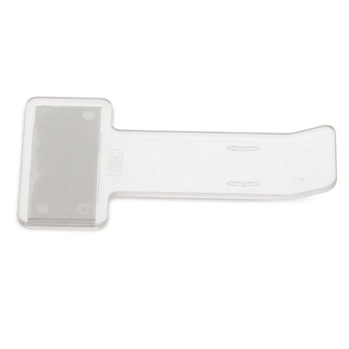 Support de voiture transparent pour utilisation du ticket de parking avec zone d'impression