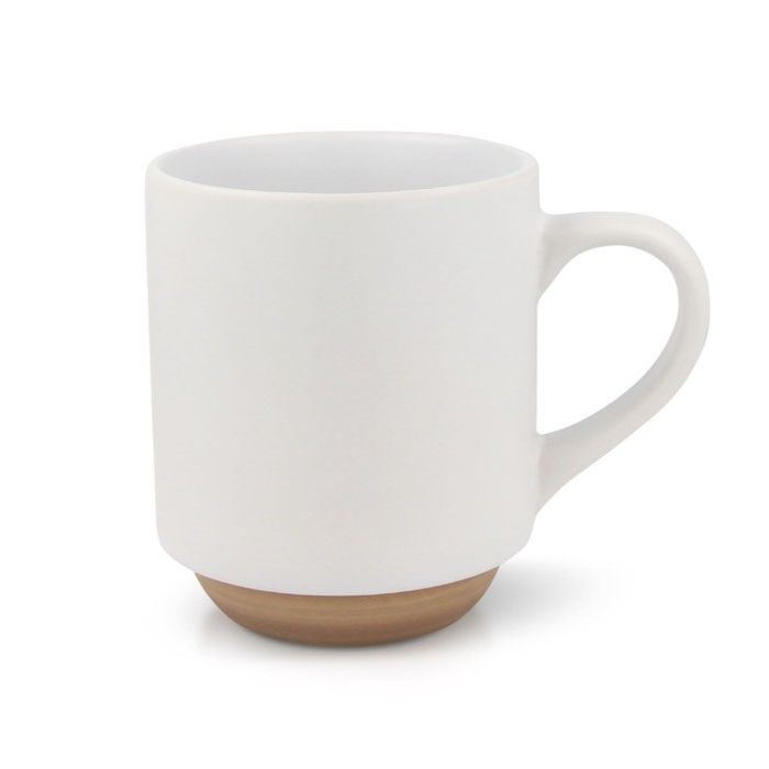 Tasse avec design élégant finlandais sur la partie inférieure 300ml avec zone d'impression