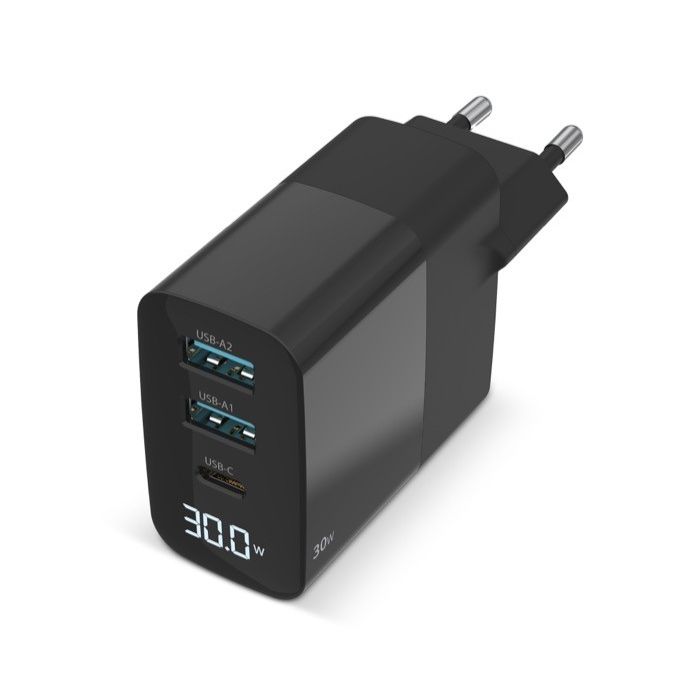 Chargeur mural pour charger plusieurs dispositifs avec écran LED 30W avec zone d'impression