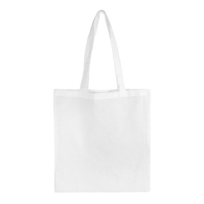 Sac en coton avec certification OEKO-TEX de couleurs 140 g/m2 avec zone d'impression