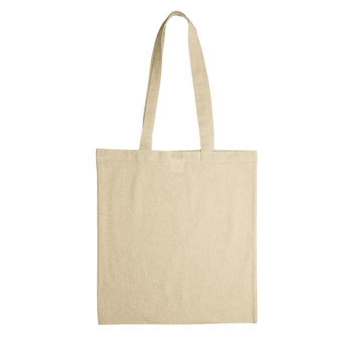 Sac en coton avec certification OEKO-TEX de 140 g/m2 avec zone d'impression