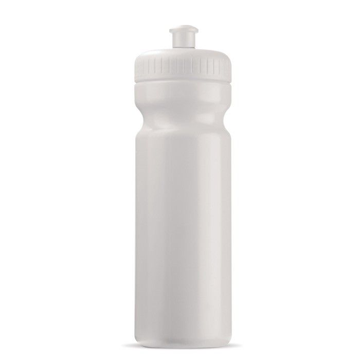 Bidon sportif en plastique organique fabriqué en UE 750ml avec zone d'impression