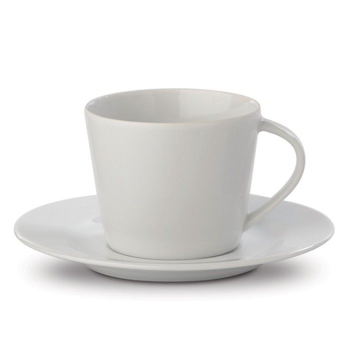 Tasse à café avec soucoupe en porcelaine pour expresso 160ml avec zone d'impression