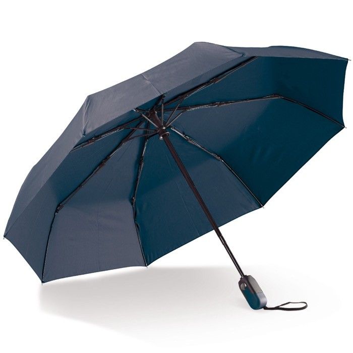 Parapluie pliable automatique avec poignée ergonomique Ø96 avec zone d'impression