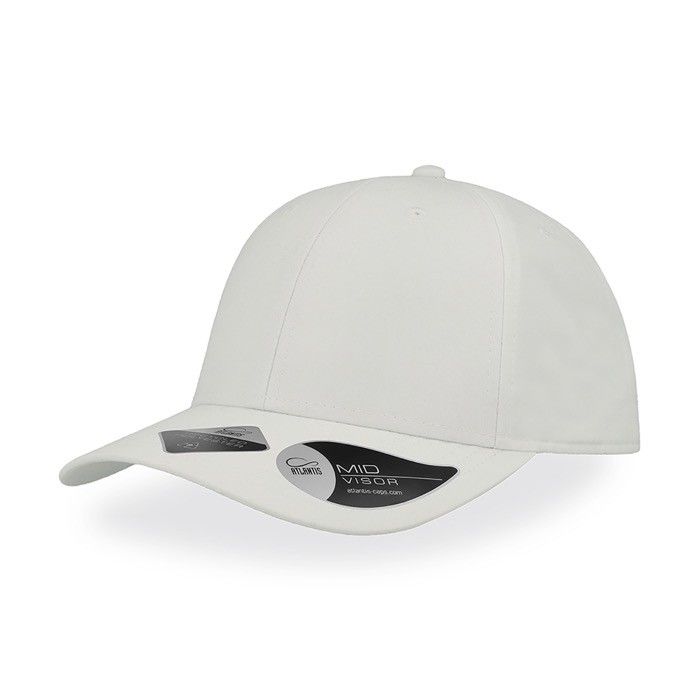 Casquette fabriquée à partir de bouteilles avec visière 115 g/m² avec zone d'impression