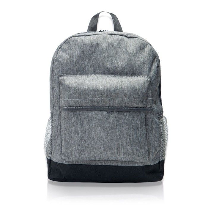Sac à dos en polyester avec base colorée pour ordinateur 13" avec zone d'impression