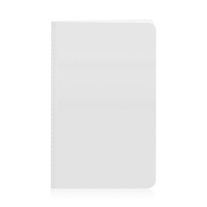 Carnet en carton coloré avec dos cousu A6 feuilles lisses avec zone d'impression