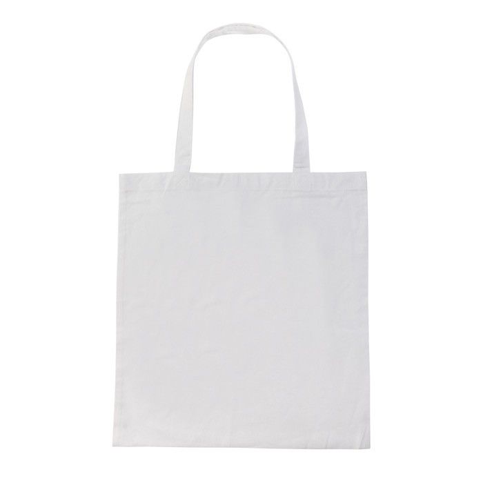 Sac tote bag en coton recyclé de 145g/m² vue avec zone d'impression
