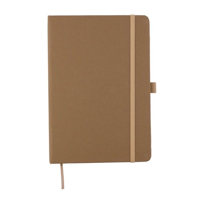 Carnet en carton et résidus biologiques, 80 feuilles lignées A5