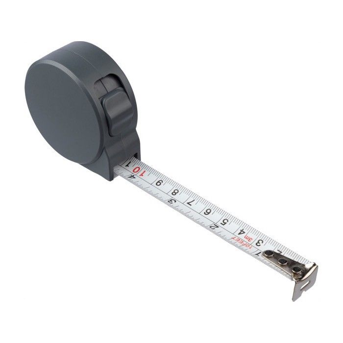Mètre ruban en ABS recyclé avec possibilité de marquage 3M