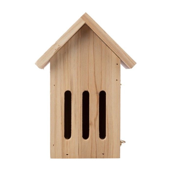 Maisonnette à suspendre en forme de papillon en bois de pin