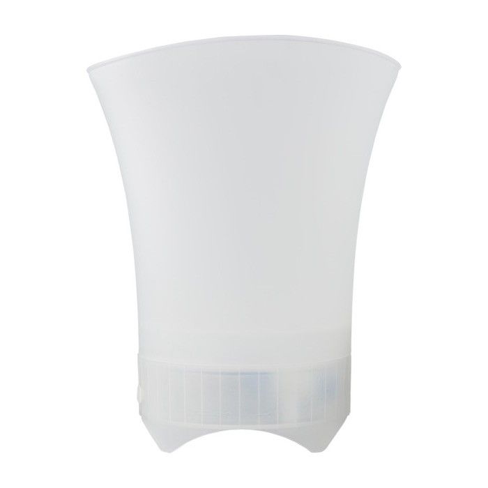 Seau à glace en ABS avec lumières colorées et haut-parleur intégré