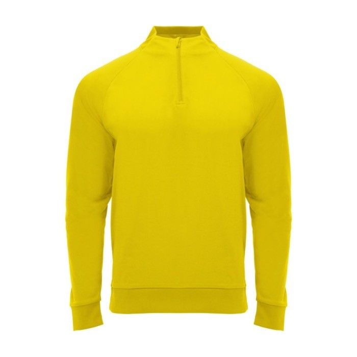 Sweat de sport à demi-fermeture éclair en polyester 200 g/m² Roly
