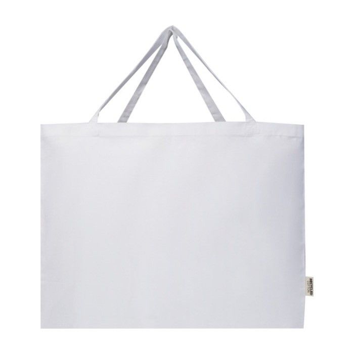 Sac en coton recyclé avec grand compartiment principal 220 g/m²
