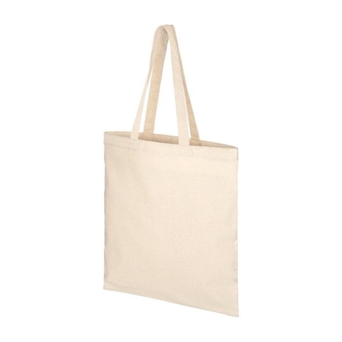 Tote bag avec logo en polyester recyclé vue avec zone d'impression