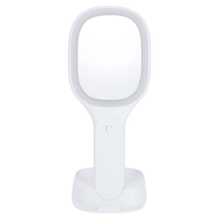 Miroir multifonction chargeur sans fil, support téléphone et lumière