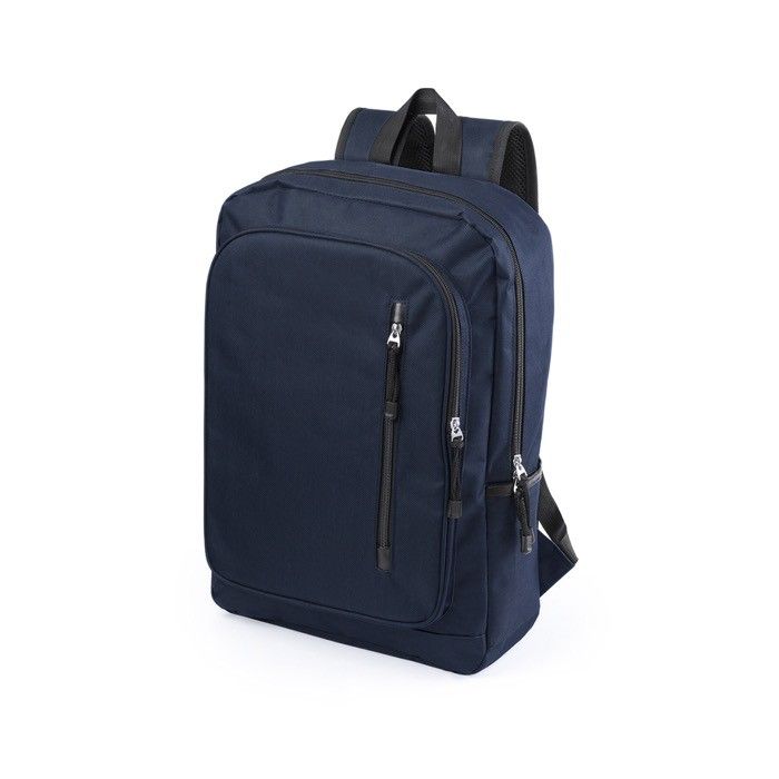 Sac à dos pour ordinateur portable polyester avec 2 poches avant, 15” vue principale