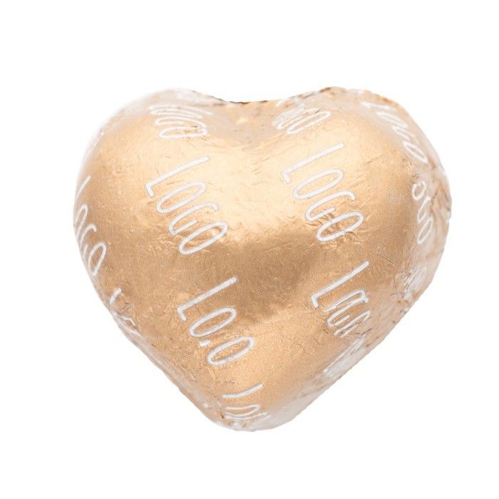 Chocolat au lait en forme de cœur fourré à la cerise 10g vue principale