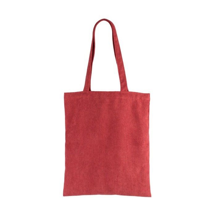 Sac en velours de polyester avec longues anses 240 g/m2