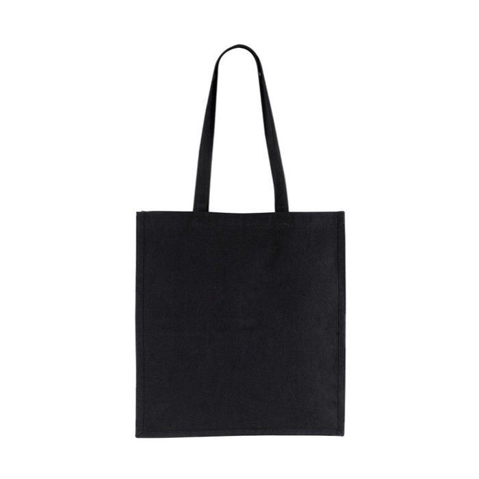 Sac en coton recyclé avec longues anses et certification GRS 180 g/m2