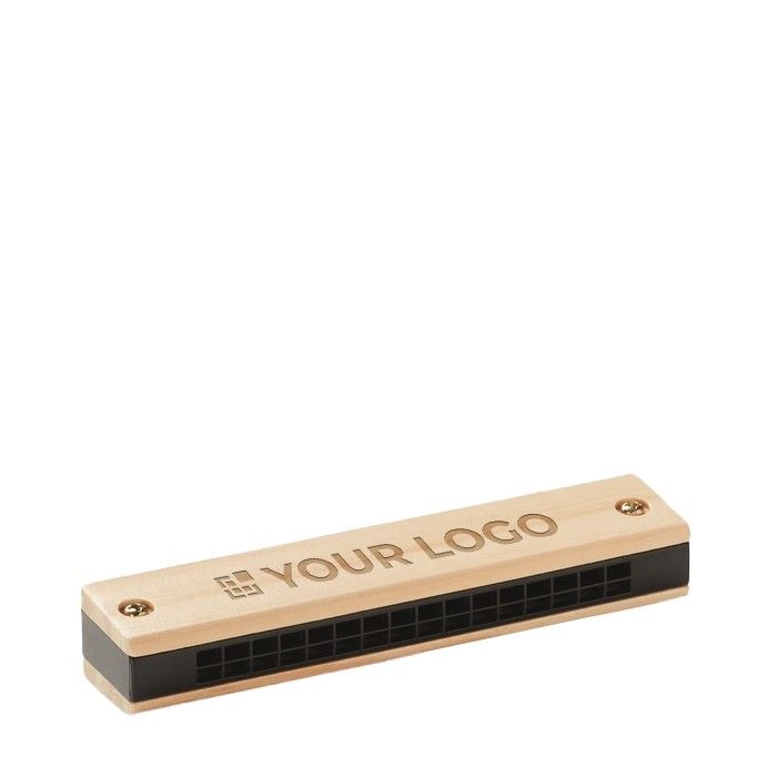 Harmonica Enfant Et Adulte En Bois Personnalisable Gravure Laser - Instrument De Musique Cadeau