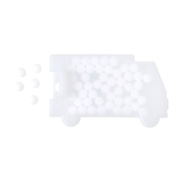 Boîte à bonbons en forme de Camion avec zone d'impression