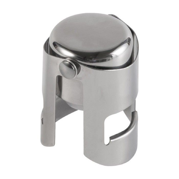 Bouchon en acier inoxydable avec silicone